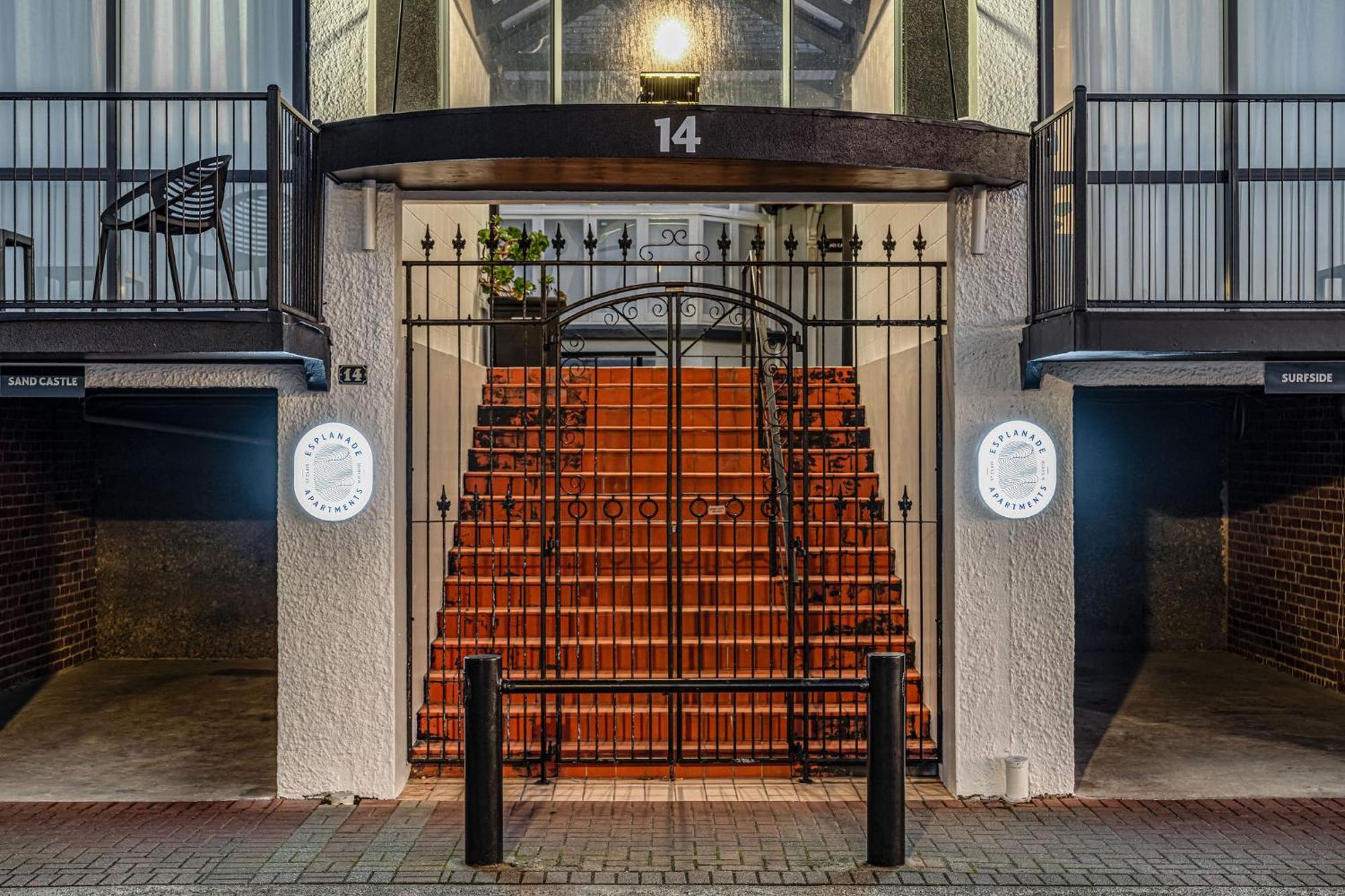 Esplanade Apartments Dunedin Exteriör bild