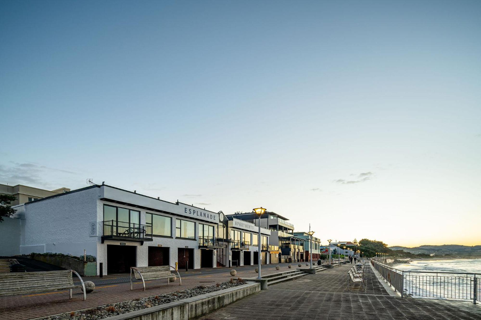Esplanade Apartments Dunedin Exteriör bild